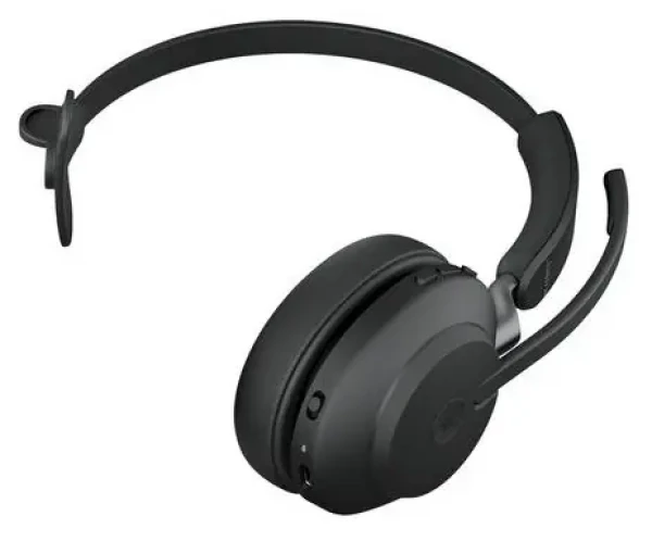JABRA Evolve2 65 Mono MS + Link380c čierna / Mono náhlavná súprava / mikrofón / Bluetooth 5.0 / USB-C dongle (26599-899-899)