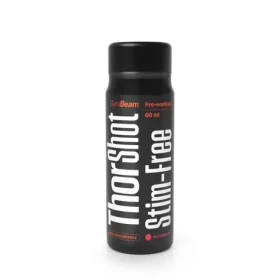Thor Stim-free shot - GymBeam (vodný melón, 60 ml) (86455-6-vodnímeloun-60ml)