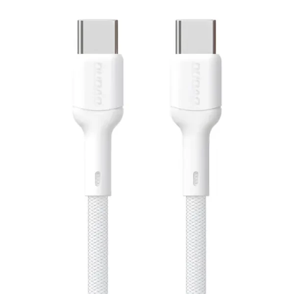 Dudao Dátový kábel L9C / USB-C / USB-C / 65W / 2 m / biela