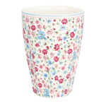 GREEN GATE Latte hrnček Louisa White 400 ml