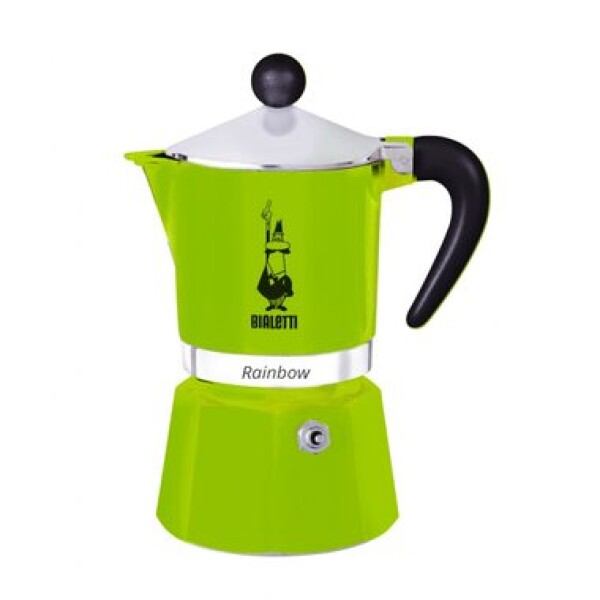 Bialetti Rainbow moka kanvička na 6 šálok 300 ml zelená (0004973/NP)