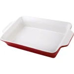 Lamart Casa Miska na zapekanie obdĺžniková 2.5l červená / keramika (8590669349661)