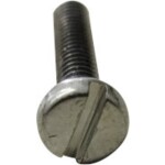 TOOLCRAFT 1059599 skrutky s valcovou hlavou M3.5 8 mm drážka DIN 84 nerezová ocel A2 200 ks; 1059599