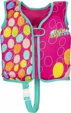 Bestway Plavecká vesta AquaStar dievčenské / textilné / veľkosť M/L (32177 girl)