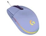 Logitech G102 Lightsync fialová / drôtová herná myš / 8000 DPI / 6 tlačidiel / RGB Lightsync (910-005854)