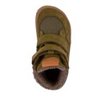 Chlapčenské zimné barefoot topánky TEX WINTER Olive Froddo G3160247-1 - 25