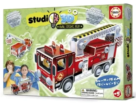 Educa Studio 3D model Hasičské vozidlo