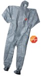 DuPont-Tychem-F Ochranná pracovná kombinéza Tychy F Farba: Šedá, Veľkosť: 2XL (C39241)