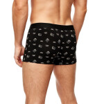 Noviti Boxerky BB006 Vzor M-2XL černá whisky XXL