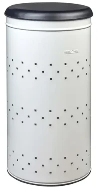 Rossignol Lina 700996 kôš na bielizeň s vekom 45 L biela / oceľ / RAL 9016