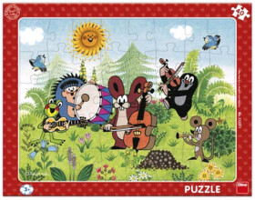 Dino Doskové puzzle Krtko kapela