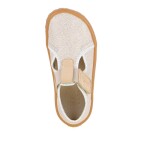 Dievčenské plátené barefoot prezuvky CANVAS T-BAR GOLD SHINE Froddo G1700439-3 - 34