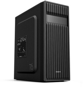 Zalman T6 čierna / ATX / 1x USB 3.0 + 2x USB 2.0 / 1x 120mm / bez zdroja / perforované čelo (ZM-T6)