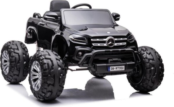 Lean Cars Elektrické autíčko MERCEDES DK-MT950 4x4 ČIERNE MOTOR 4x45W BATÉRIA 2x12V7Ah 2022