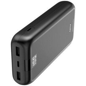 HAMA Performance 20 čierna / Powerbanka / 20000 mAh / 1x USB-C / 2x USB-A / 5V / 3A (201710-H)