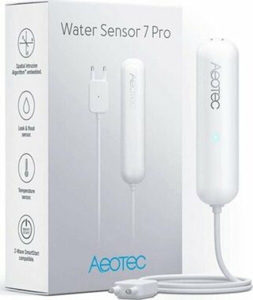 Aeotec Water Sensor 7 Pro / Senzor úniku vody / Z-Wave Plus V2 (AEOEZWA019)