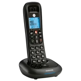 Motorola CD4001 čierna / DECT telefón / identifikácia volajúceho / handsfree / blokovanie hovorov / LCD 1,8" (F29000K38B1AES)