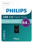 Philips Pico Edition 64GB čierna / Flash disk / USB 3.0 (FM64FD90B/00)