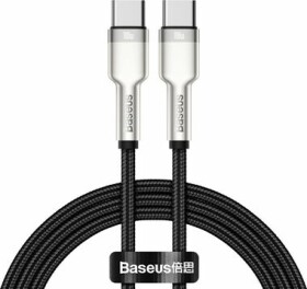 Baseus CATJK-C01 Kábel USB-C (M) - USB-C (M) 1 m čierna / 100W (CATJK-C01)