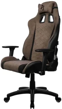 Arozzi AVANTI Soft Fabric Brown / Herné stoličky / látkové čalúnenie / hnedá / nosnosť 120kg (AVANTI-SFB-BWN)