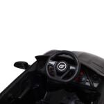 Mamido Mamido Elektrické autíčko Cabrio Fast Wing čierne EVA kolesá