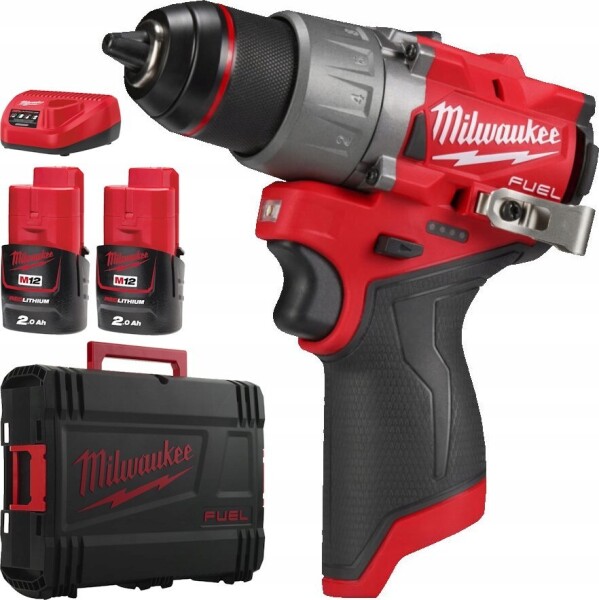 Milwaukee MILWAUKEE.Screwdriver M12FDD2-202X 45Nm 2x2.0Ah