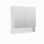 Zrkadlová skrinka SAT Cube Way 80x72 cm lamino GALCU3D80BP GALCU3D80BP