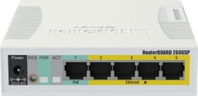 MikroTik RouterBoard RB260GSP (CSS106-1G-4P-1S)