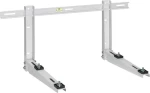 InLine Nástenný držiak vonkajšej jednotky klimatizácia biela / Držiak / 365 x 400 x 775 mm / 2,23 kg (59998A)