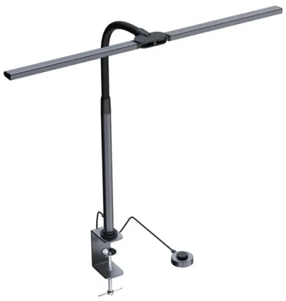Immax LED OFFICE čierno-šedá / Lampička na monitor / 950 lm / CCT / stmievateľná (08995L)