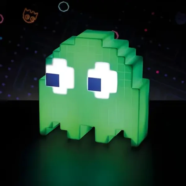 Paladone LED lampa Pac-Man / 16 farieb / USB napájanie / reakcia na zvuk (PP4336MEPM)