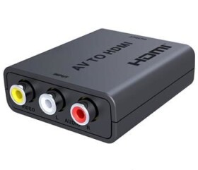 PremiumCord prevodník AV kompozitného signálu na HDMI čierna / 1080p / HDMI 1.3 (khcon-47)