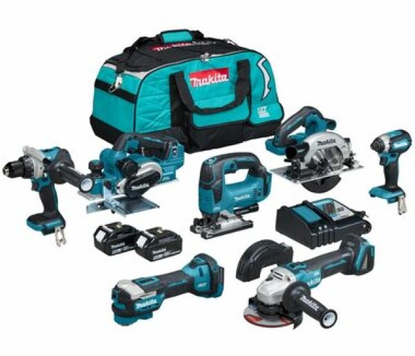 Makita DLX7019TX1 / Sada aku náradia / 18V / 2x 5.0Ah (DLX7019TX1)