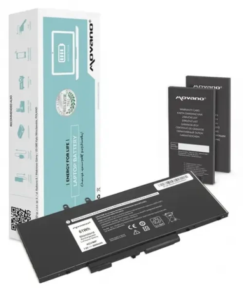 Batéria 4GVMP pre DELL Latitude 5400 a 5500 / Batéria pre notebook / 8000 mAh / 61 Wh (BT/DE-5500)