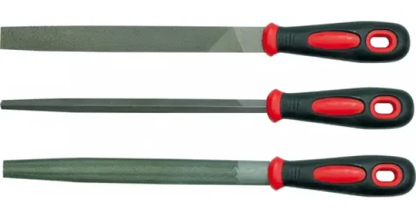 Vorel Sada pilníkov zámočníckych 200 mm 3 ks / Pilník / Na kov