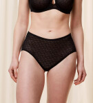 Dámske nohavičky Signature Sheer Maxi EX - BLACK - čierne 0004 - TRIUMPH BLACK 38
