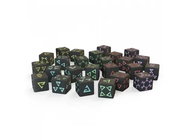 Asmodee Zaklínač: Starý svet - sada herných kociek