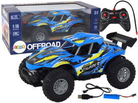 Mamido Autíčko 1:16 Diaľkovo Ovládané Off-Road Terénne Vozidlo RC Modré