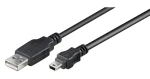 Goobay 50767 / USB kábel / USB 2.0 Hi-Speed / 1,8 m / čierna (50767)