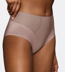 BMU ILLUSION CURVE - Tvarujúce maxi nohavičky pre prirodzene tvarovanú siluetu Triumph CHOCOLATE MOUSSE L