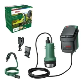 BOSCH GardenPump 18V-2000 solo zeleno-čierna / Aku záhradné čerpadlo / 18V / 2000 l/h / bez aku a nabíjačky (06008C4203)