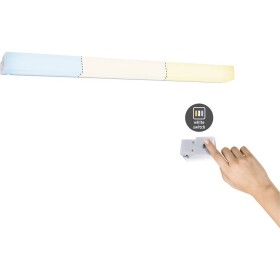 Paulmann HomeSpa Luno 78949 LED osvetlenie zrkadla teplá biela hliník; 78949