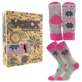 VOXX Alta ponožky set šedé 1 balenie 35-38 118274