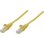 Intellinet 730440 RJ45 sieťové káble, prepojovacie káble CAT 6 U/UTP 20.00 m žltá 1 ks; 730440