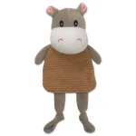 HAVE A PET Hračka pre psov Rusty býk hnedá / Plyšová so šušťaním a pískatkom / 29,5 cm (854-343572)