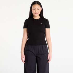 Tričko LACOSTE Tee-Shirt Black 38