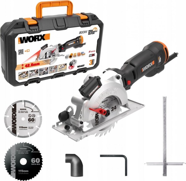 Worx Pilarka tarczowa WORX WX437 800W kotúč 120mm