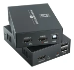 LevelOne HVE-8111 čierna / Rozširovač HDMI / Cat5e/Cat6 / 100 m / 4K 60Hz (HVE-8111)