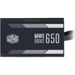 Cooler Master MWE Bronze V2 (650W) / 650W / aktívny PFC / ATX 12V 2.52 / 120mm ventilátor / 80PLUS Bronze / čierna (MPE-6501-ACAAB)