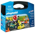 Playmobil® Action 9322 Prenosný kufrík - Motokárový pretekár